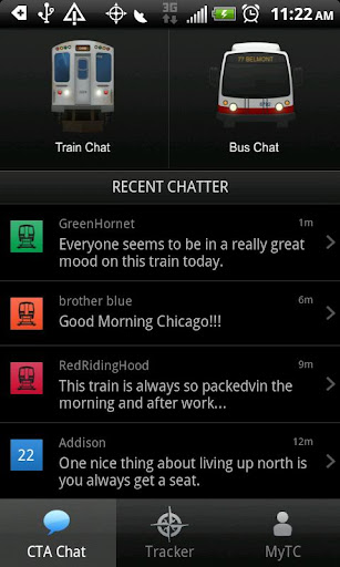 TransitChatter - CTA Tracker