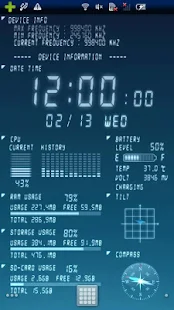 Device Info Ex Live Wallpaper - screenshot thumbnail