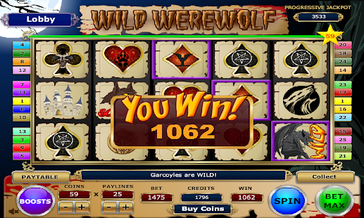 Wild Werewolf Slots Screenshots 0