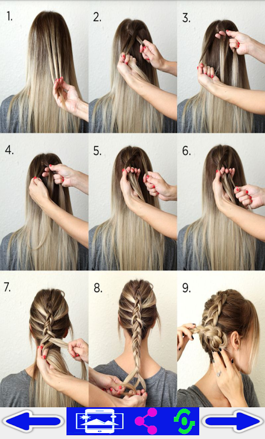 Hairstyle App Step By Step