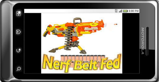 Nerf Belt Fed Automatic Gun