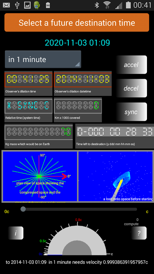 time travel machine simulator