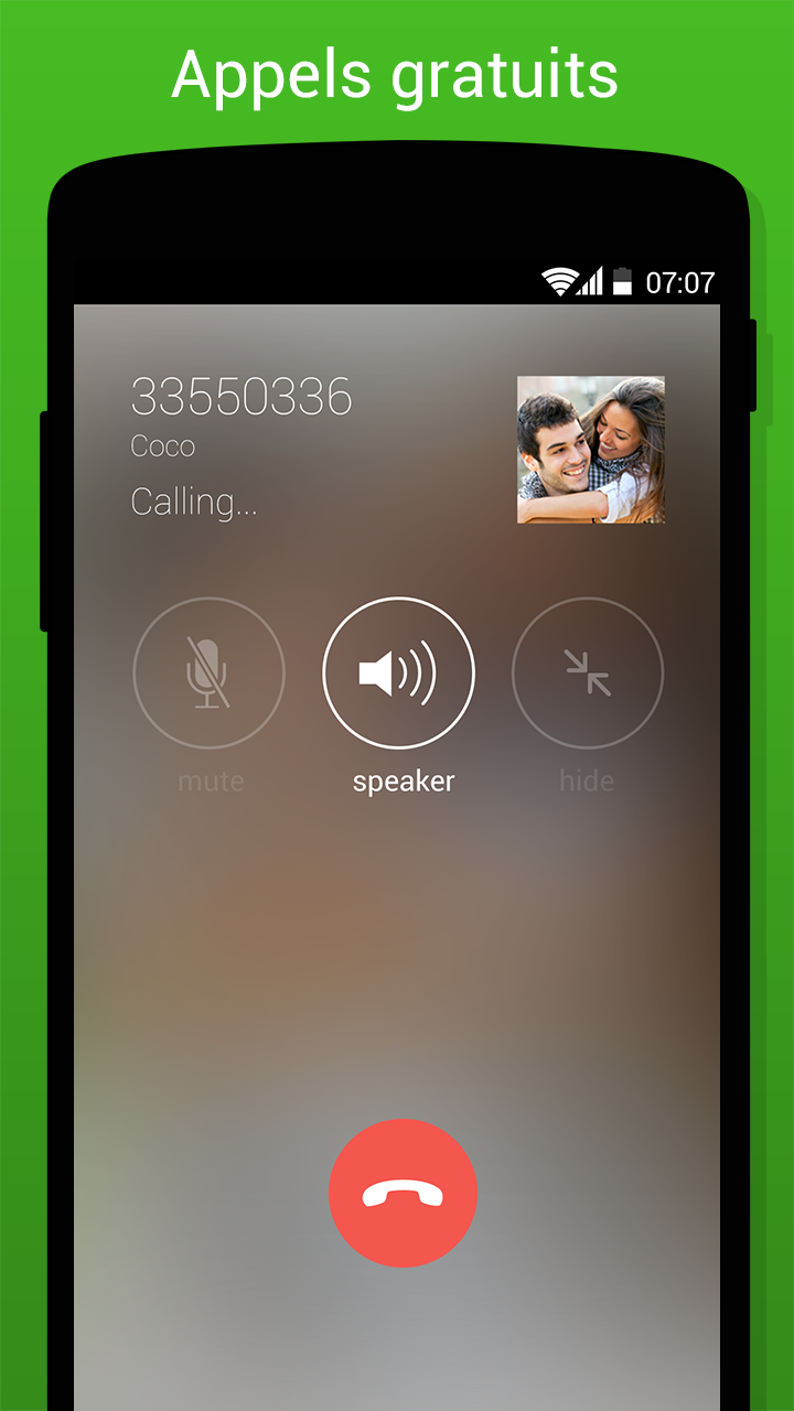 Android application Coco screenshort