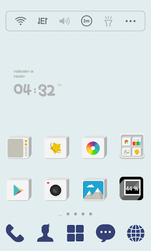 Square Solid dodol Theme