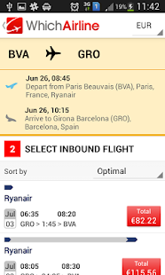 WhichAirline Flights Search Screenshots 2