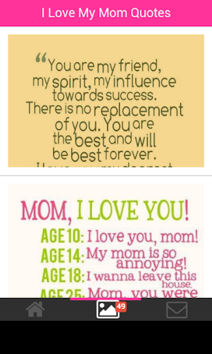 【免費教育App】I Love My Mom Quotes-APP點子