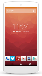 Lux - Apex, Nova, ADW Icons - screenshot thumbnail