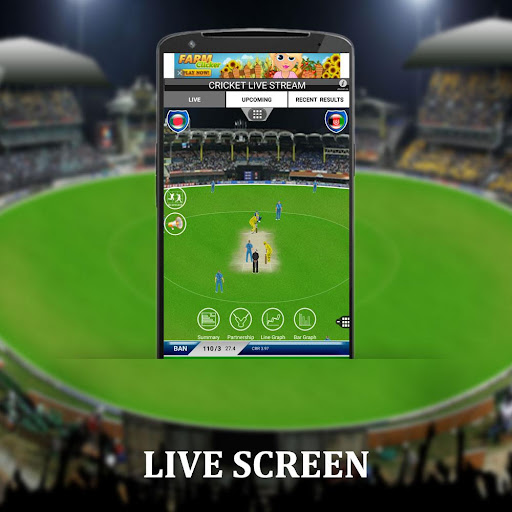 Cricket Live Stream Animated