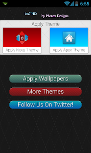 iOS 7 HD Apex / Nova Theme v1.0 APK