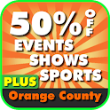 50% Off Orange County, CA Plus logo