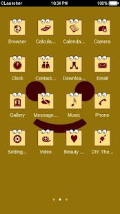 Simple Smile C Launcher Theme Screenshots 1