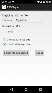 Download P7S Signer APK for Android