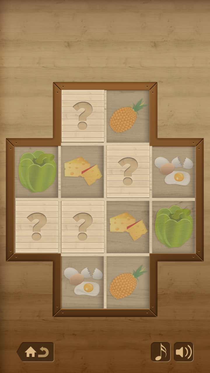 Kids Game – Memory Match Food Screen 2