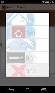Wood Theme Screenshots 1
