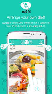Eat Fit - Diet and Health Screen 2