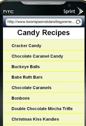 Candy Recipes