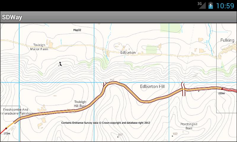 South Downs Way Map Screen 3