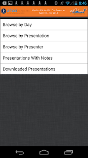 ASAM Med-Sci 2014 Screenshots 2
