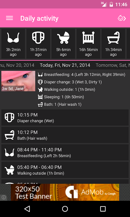 Baby Daybook daily tracker Android Apps on Google Play