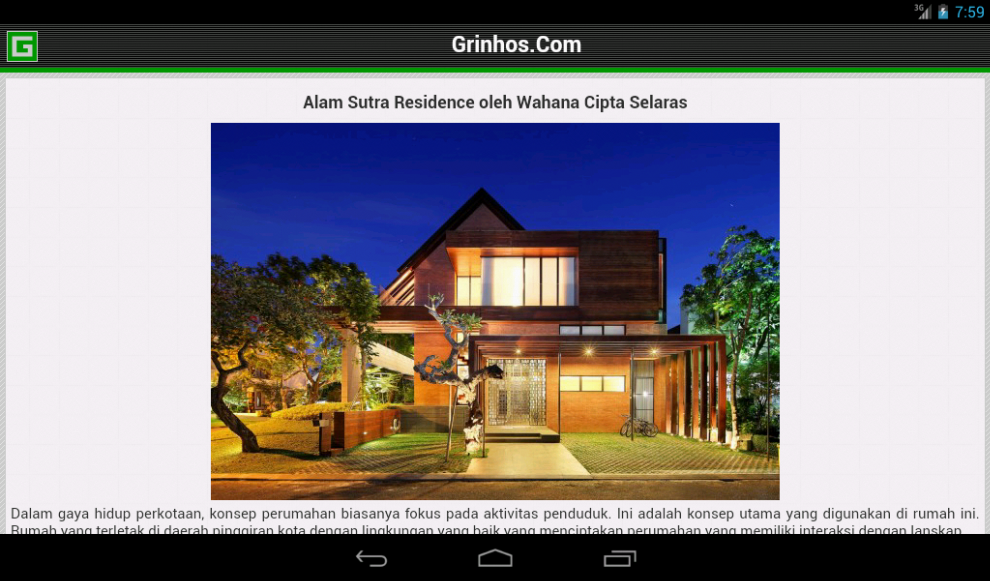 Desain rumah  arsitektur  android apps  google play