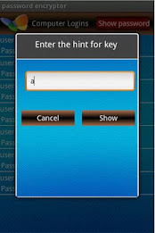 Passwords by Aabasoft Android Development Division poster 6