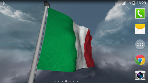 【免費個人化App】Italy Flag + LWP-APP點子