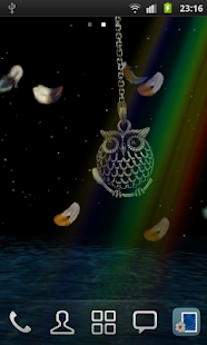 3D Owl Pendant Live Wallpaper Screenshots 0