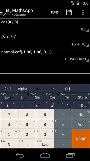 MathsApp 과학적인 계산기