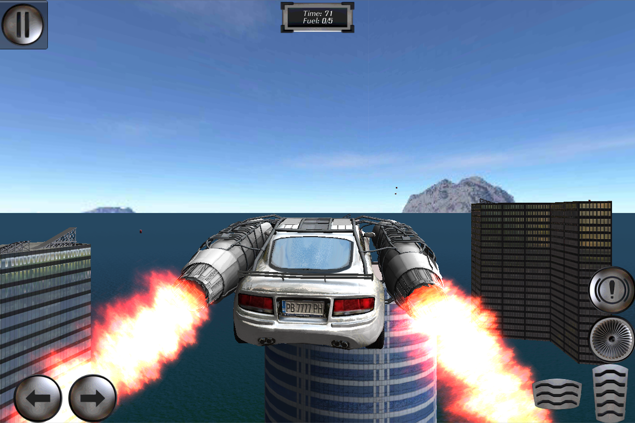    Jet Car - Extreme Jumping- screenshot  