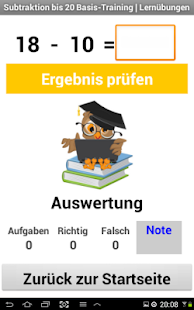 Grundschule 1. Klasse -Rechnen Screenshots 1