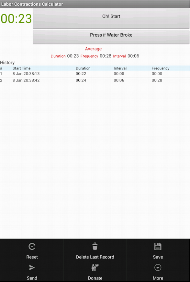 Считаем Схватки Скачать Программу