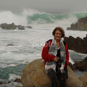 Monterey, California by Karin Pelton - Landscapes Beaches