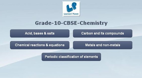 Grade-10-Chemistry-Quiz Screenshots 0