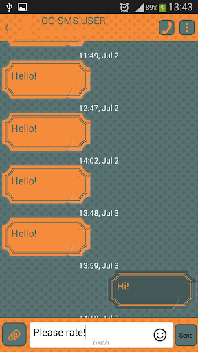 GO SMS Pro Dots