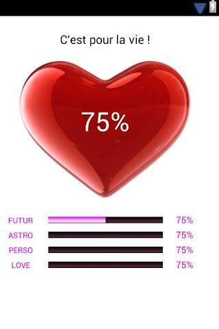 Love Calculator Pro Screen 2
