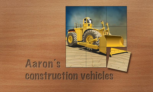 Aaron's construction vehicles