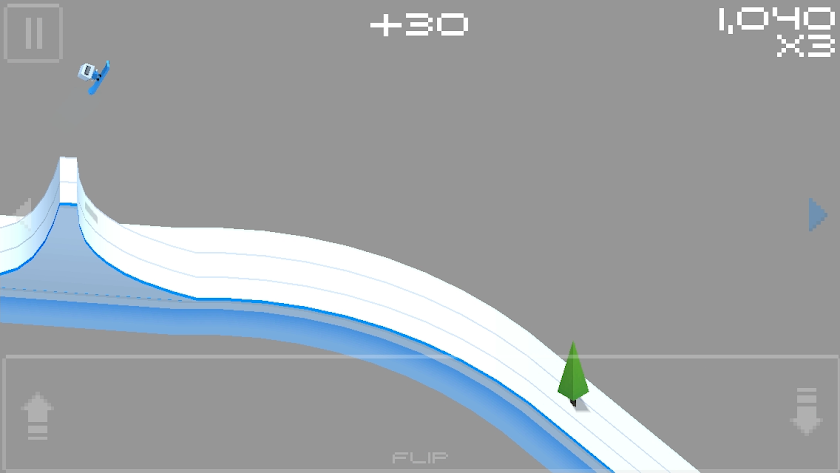 Cubed Snowboarding Screen 2