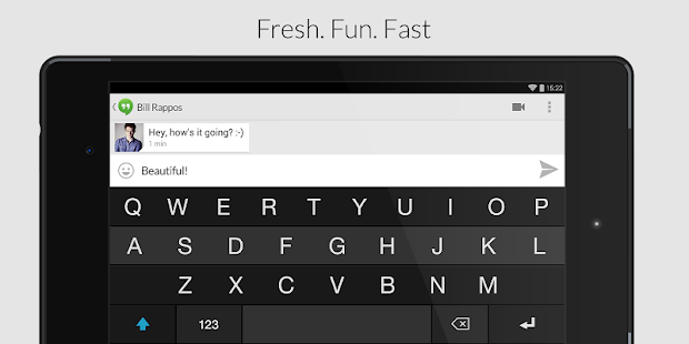 Fleksy Keyboard - Happy Typing - screenshot thumbnail