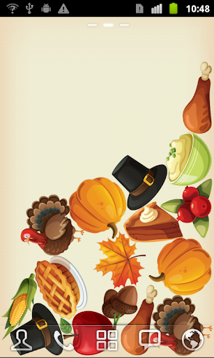 【免費個人化App】Thanksgiving Gravity Wallpaper-APP點子