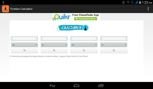 Titration Calculator Screenshots 0