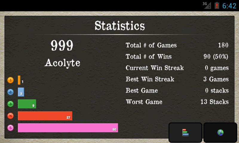 Accordion Solitaire Screen 3