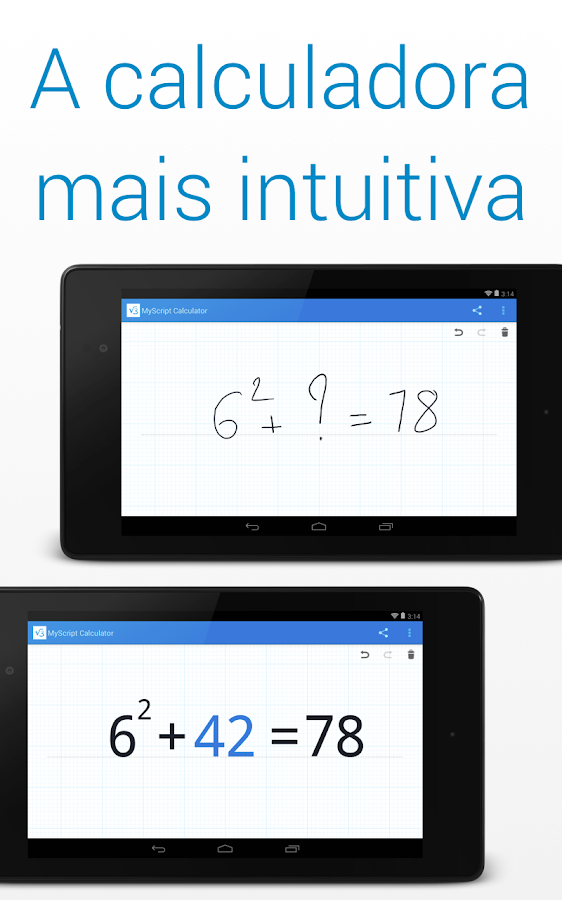 MyScript Calculator - Screenshot