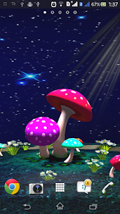 How to download 3D Mushroom Live Wallpaper Sky patch 1.2 apk for bluestacks