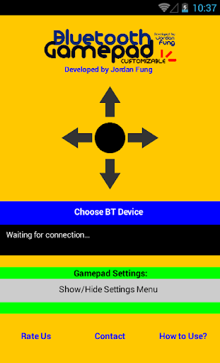 Bluetooth Gamepad Customizable