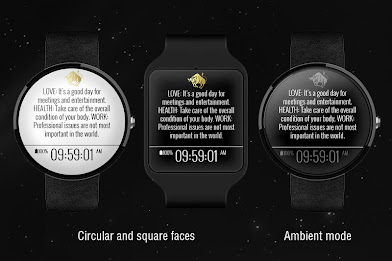 Daily Horoscope Watch Face poster 4