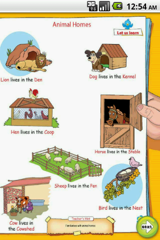 class for ukg chart Google Animal on  Babies Play Android Animal  Homes Apps &