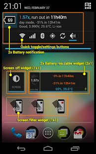 2x Battery Pro - Battery Saver - screenshot thumbnail