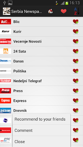 【免費新聞App】Serbia Newspapers And News-APP點子