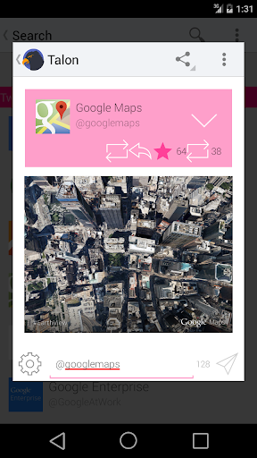 【免費個人化App】Talon Theme - Hangouts Pink-APP點子