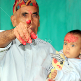 Grandson with... in Nepal by Nirmal kumar Karki - People Family